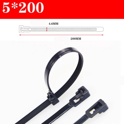 30 Stück Schwarze Nylon-Kabelbinder – 21,6 Cm Lang, Robust, Für Haushalt, Elektronik & Auto