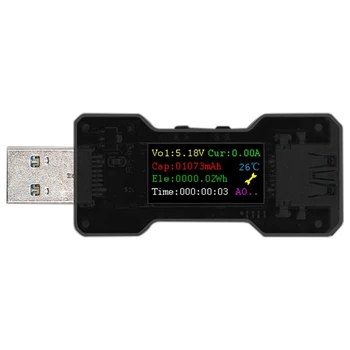 

FNB18 USB Tester DC Digital Voltmeter Ampermetro Current Voltage Meter Amp Volt Ammeter Detector Power Bank Charger Indicator
