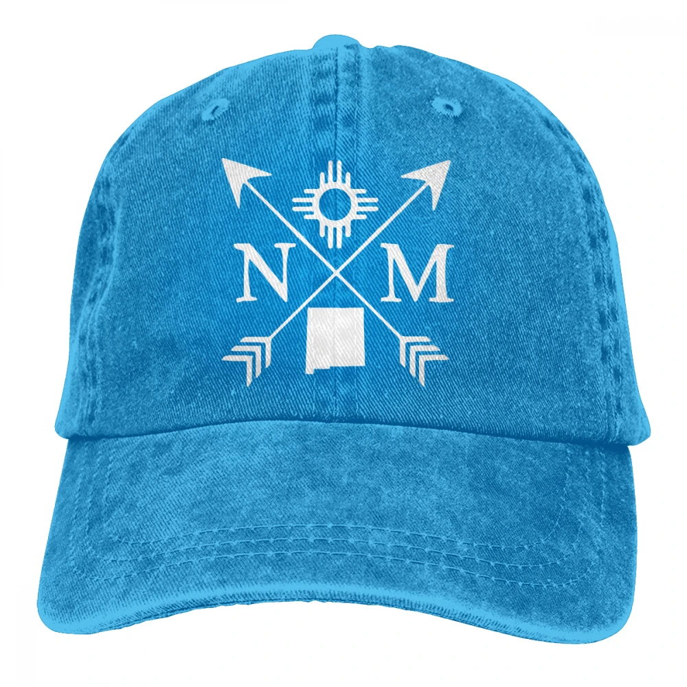 Новая Мексиканская икона Casquette черные унисекс Мужские Женские джинсовые бейсболка с ремешком кепки регулируемые Гольф папа шляпа