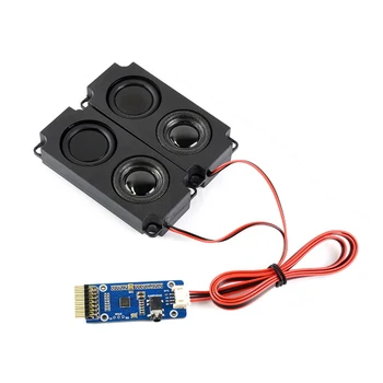 

Waveshare WM8960 Stereo CODEC o Module o HAT Module Sound Card HAT Play/Record with 8 ohm 5W Speaker