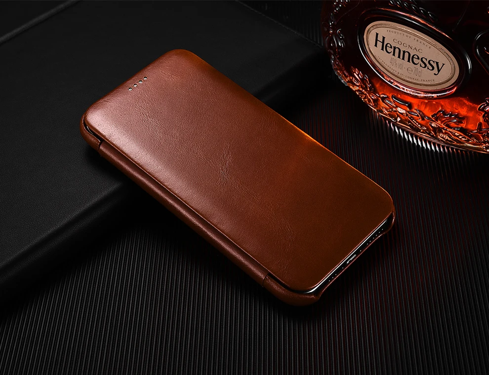 Чехол ICARER из натуральной кожи для Apple iphone 11 Pro Max, роскошный флип-чехол для iphone 11/Pro/Max, чехлы для телефонов
