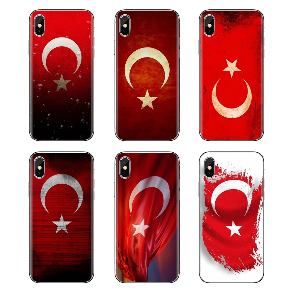 Ретро TR Республика Турецкий флаг чехол для телефона сумка huawei G7 G8 P7 P8 P9 P10 P20 P30 Lite