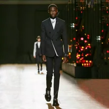 Летняя длинная куртка, брюки, свадебный смокинг жениха для мужчин, блейзеры с заостренными лацканами, 2 предмета, пальто, брюки, костюм для выпускного вечера, Homme