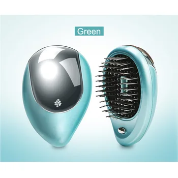 

Electric Sonic Vibration Magnetic Massage Comb Scalp Maintenance Soft Hair Portable Ion Electric Hair Comb