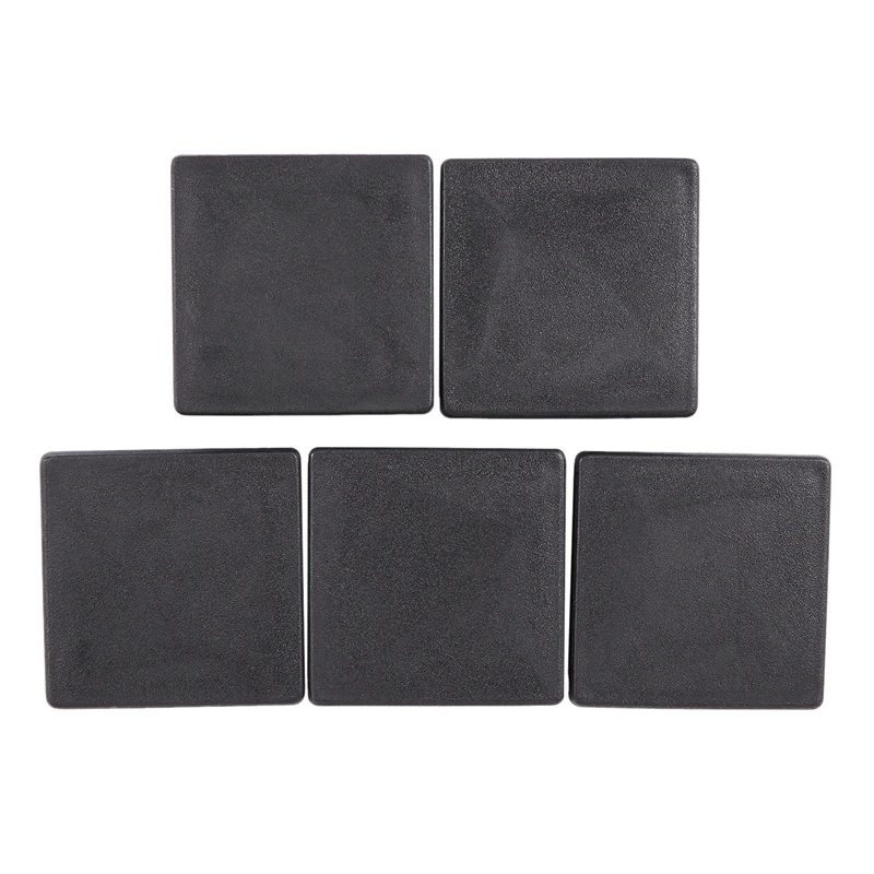 New-Square plastic plug cover protective caps for cables 60 mm x 5 pieces |