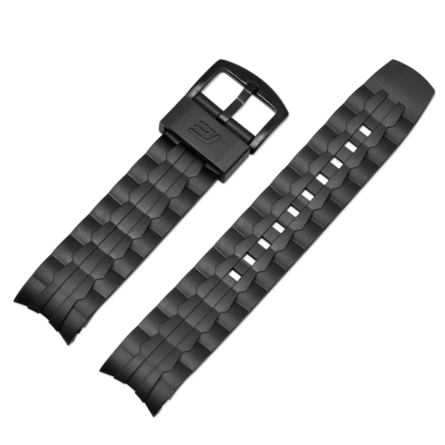 for EF-550 Black Gosear регулируемый ремешок для часов дышащий сменный ремешок для часов браслет для Casio Edifice EF-550 EF-523 аксессуары для часов - Цвет: for EF-550 Black