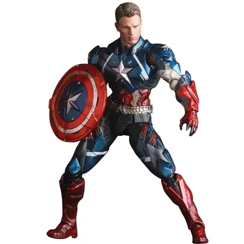 

Crazy toys Marvel Legends Avengers Captain America Steve Rogers Action Figure Pvc 30cm 12 inch 1/6 movie Model Collection Toys