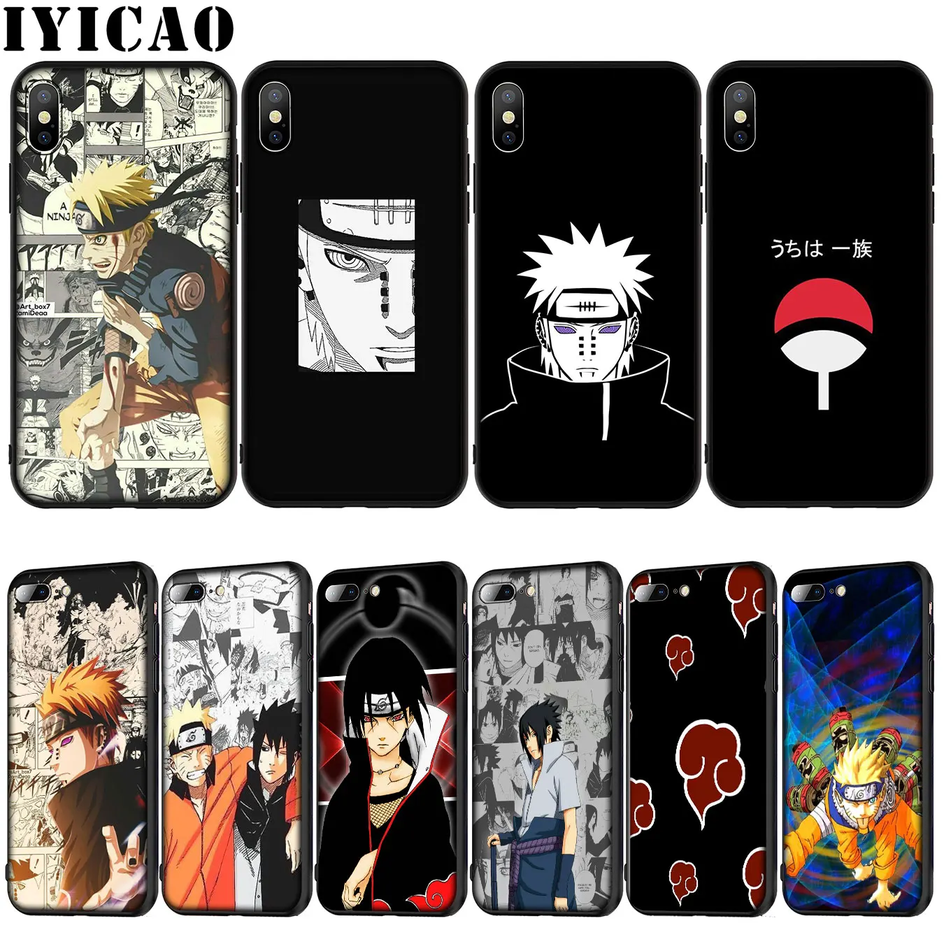 Naruto Kakashi Guy NARUTO Akatsuki Soft Silicone Cover Case for iPhone XR X XS 11 Pro Max 10 6 6S 7 8 Plus 5 5S SE Phone |