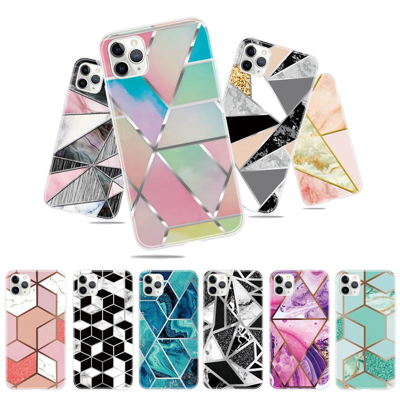 Luxury Marble Soft TPU Case For iPhone 11 Pro XS Max XR X 6 6s 7 8 Plus Phone Back Cover Silicon Coque Bag Protection Etui Funda |