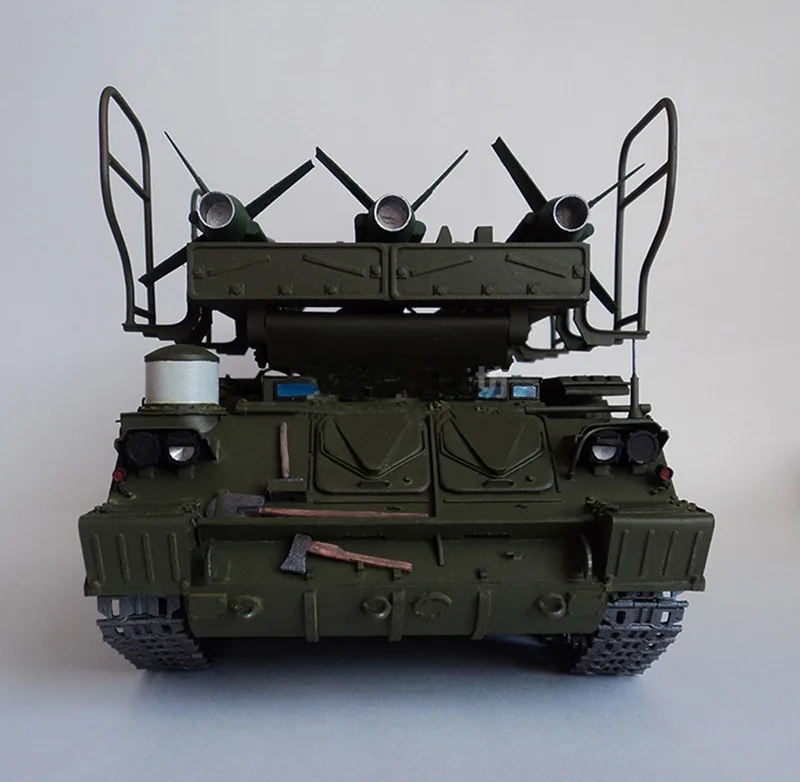 Советский Sam 6 зенитных машина с ракетной установкой 3D Бумага Модель литья под