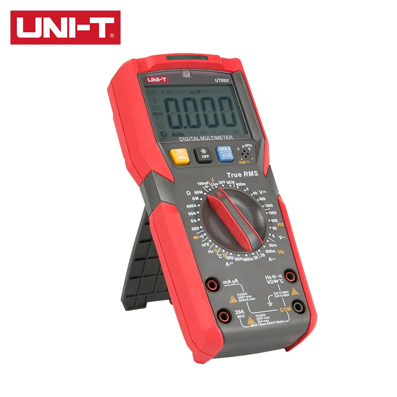 UNI T UT89X UT89XD Цифровой мультиметр True RMS AC/DC Voltmete светодиодный бесконтактная проверка