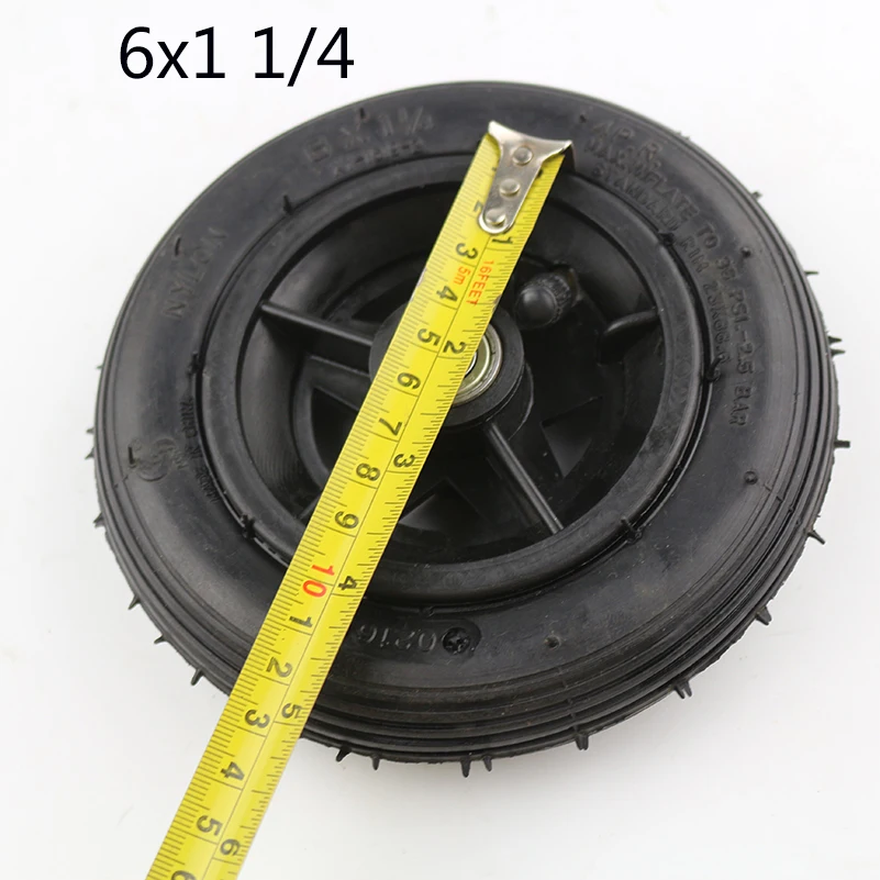 Высокое качество 6x1 1/4 шины 6 дюймов шина мотоцикла 150 мм Скутер инфляция с втулкой с внутренней трубой из Электрический Scoot