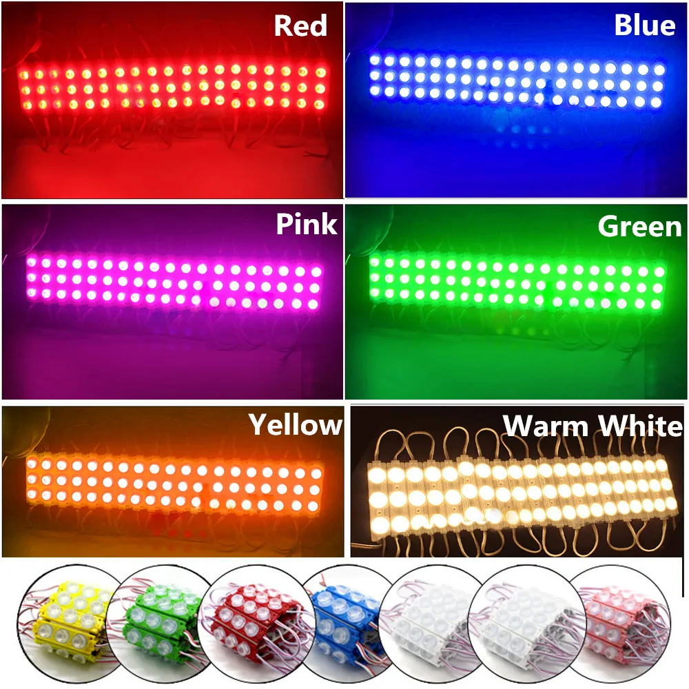 Суперяркий SMD 3W SMD 3030 светодиодный модуль Рекламный дизайн высокое качество светодиодный модуль освещения 3 светодиодный DC12V 1 шт. 20 шт