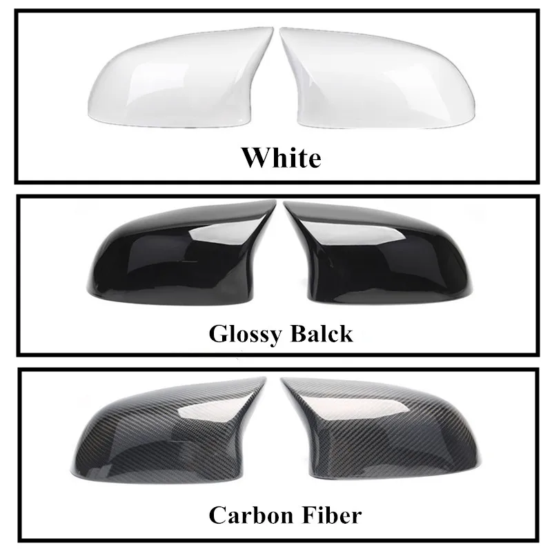 

2014-2020 1 Pair Replacement Carbon Mirror Cover For Bmw X5 G05 X6 G06 X3 G01 X4 G02 ABS Mirror Cover X5 F15 X6 F16 X3 F25 F26