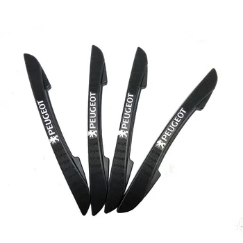 

4pcs/set Car-Styling Universal DIY Car Decoration Strip Sticker Decals Car Door Bumper Strips For 208 301 307 306 308 3008