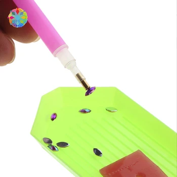 

3pcs/set DIY Nail Dotting Pencil Picking Up Pen Set Easily Rhinestones Picker Manicure Tools