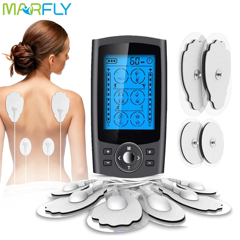 Eletric Professional Muscle Electrostimulator Compex Pulse Acupuncture  Massager Ems 16 Modes Physiotherapy Tens Machine Best Pad - Relaxation  Treatments - AliExpress