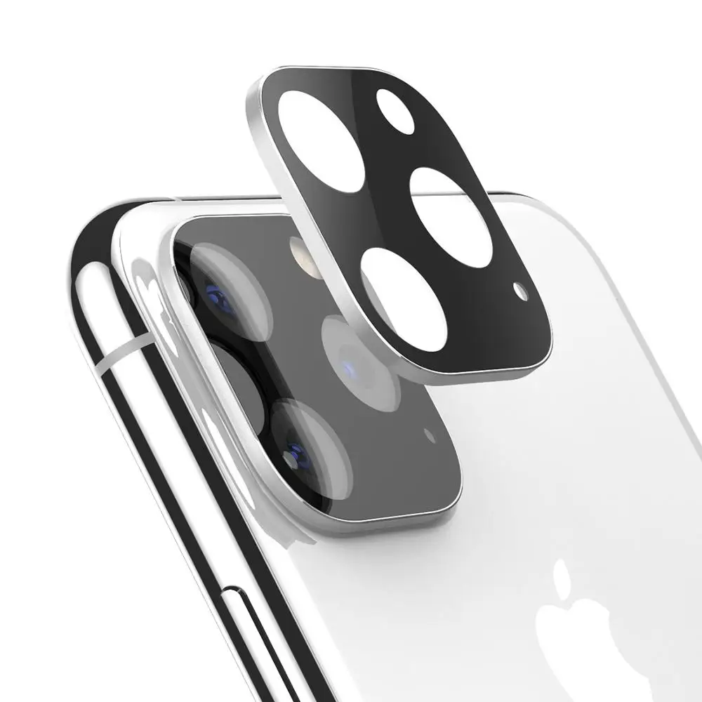 2PC-Silver 2 шт Защита объектива камеры для iPhone 11 Pro Анти-Царапины прозрачная пленка для объектива камеры для iPhone 11Pro 5,8 дюймов - Цвет: 2PC-Silver