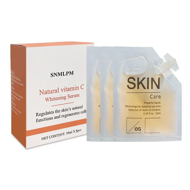 SNMLPM Сыворотка для лица Витамин С Гиалуроновая кислота отбеливающая от морщин увлажняющая осветляет цвет кожи