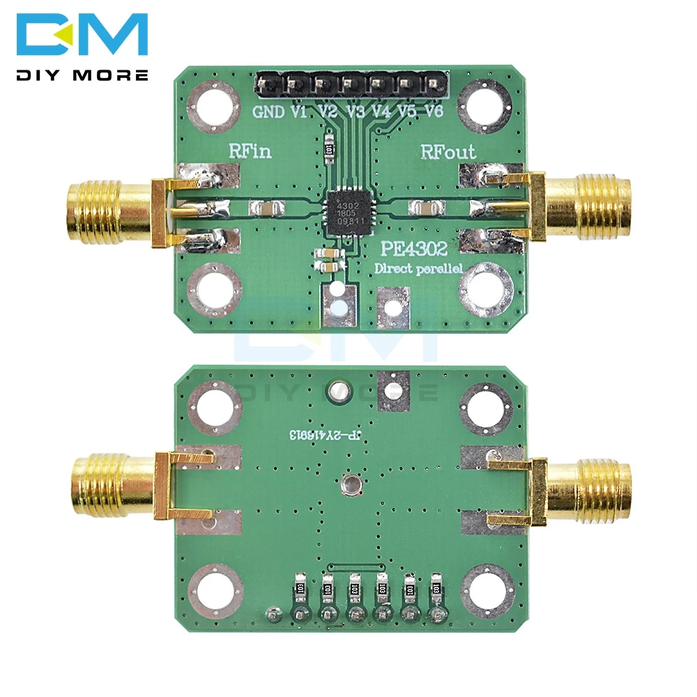 Details about   PE4302 1MHz-4GHz Numerical Control RF Attenuator Module Parallel Immediate Mode 