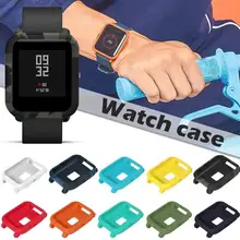 Протектор для Huami amazfit bip Pace Youth Watch, умные аксессуары, защитная рамка, цветной чехол, мягкая силиконовая рамка