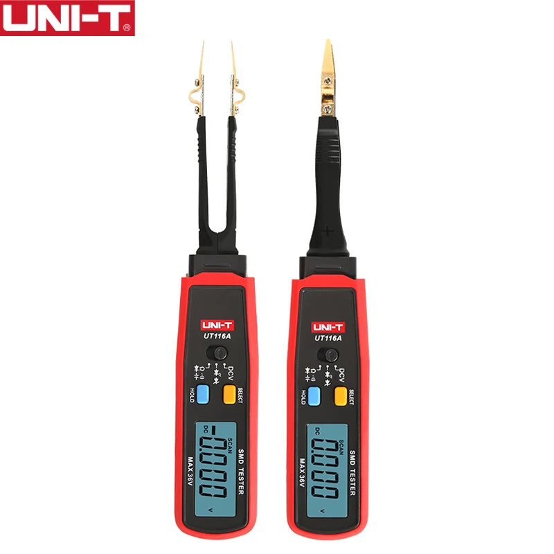 UNI T SMD мультиметр UT116A UT116C автоматический диапазон сопротивления емкость диод (RCD)