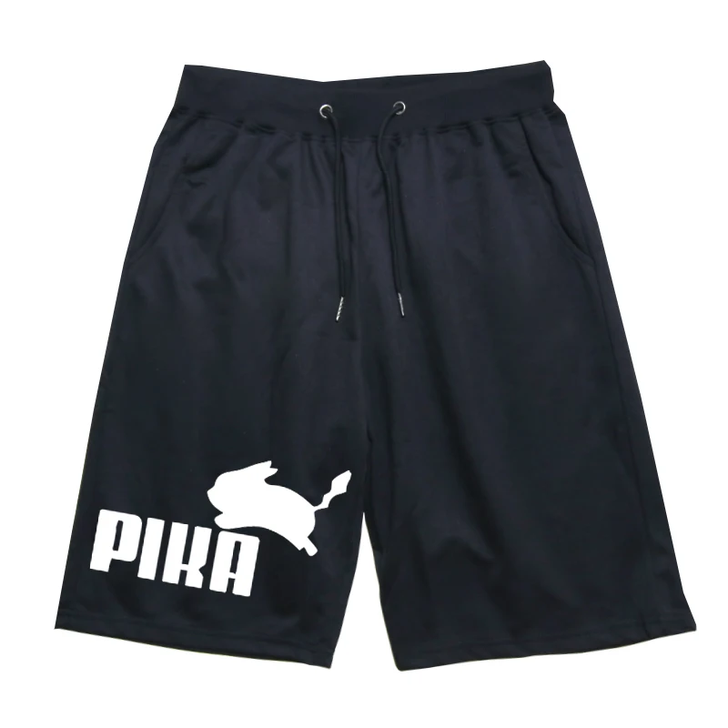 Покемон пикачу для мужчин и женщин, шорты для бега, новые модные повседневные дышащие штаны, высокое качество, шорты для спортзала