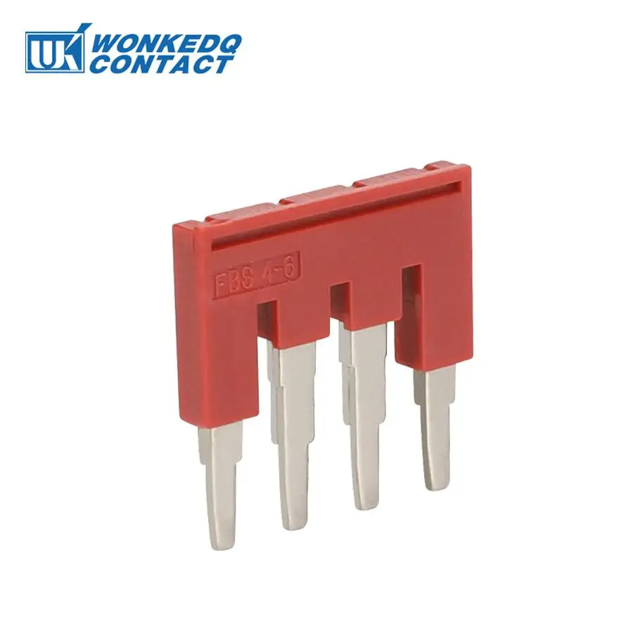 

Jumper 20Pcs FBS 4-6 PLUG IN bridge for ST DIN Rail Terminal Blocks L23.3/H22.8/W3.1 mm