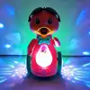 New Cute Duck Soap Bubbles Machine with Light Music For Kids Automatic Blower Toy Baby Magic Bubble Gun Summer Toys for children 6