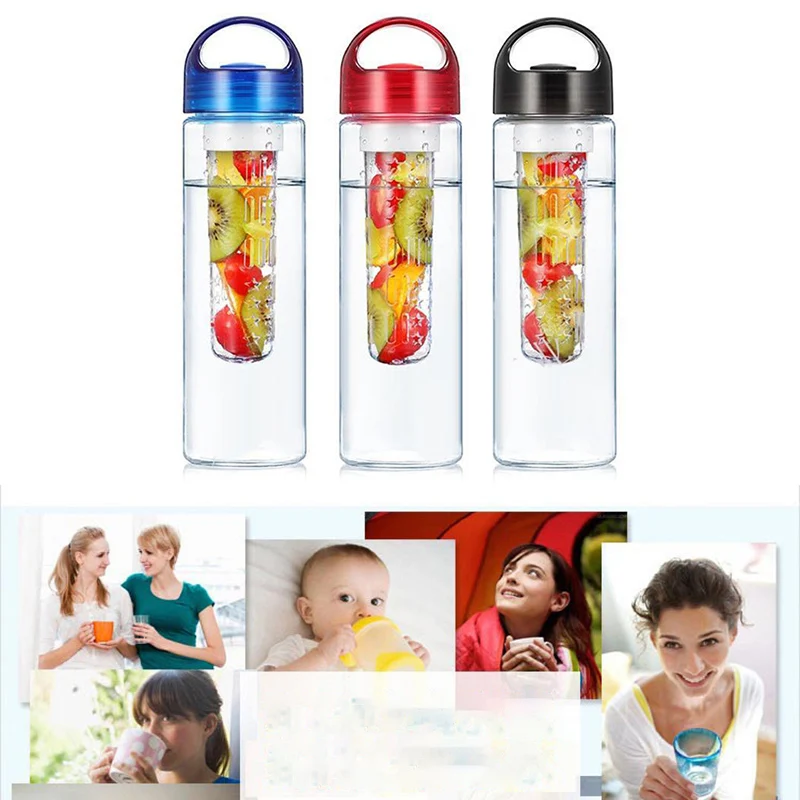 700 мл Детокс здоровья бутылка для воды с фруктами Infuser соковыжималка фруктов