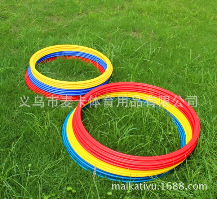 

Production Wholesale Body Can Ring Football Training Auxiliary Marker Agility Training Ring 15-Inch Circle 50 Cm Circle