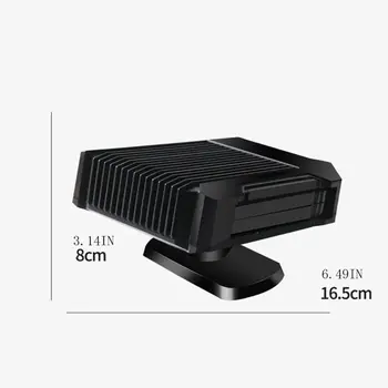 

2020 Square Mini Portable Car Heater Vehicle Automobile Electronic Rotatable Space