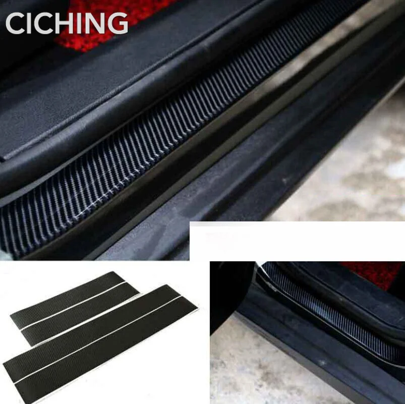 4 шт. Стайлинг автомобиля наклейка для порога двери защитная пленка анти DAIHATSU terios