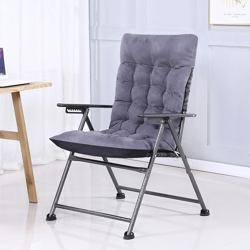 

Folding Chair Balcony Home Leisure Lounge Chair Lazy Chair Office Lunch Break Nap Bedroom Dormitory Chair