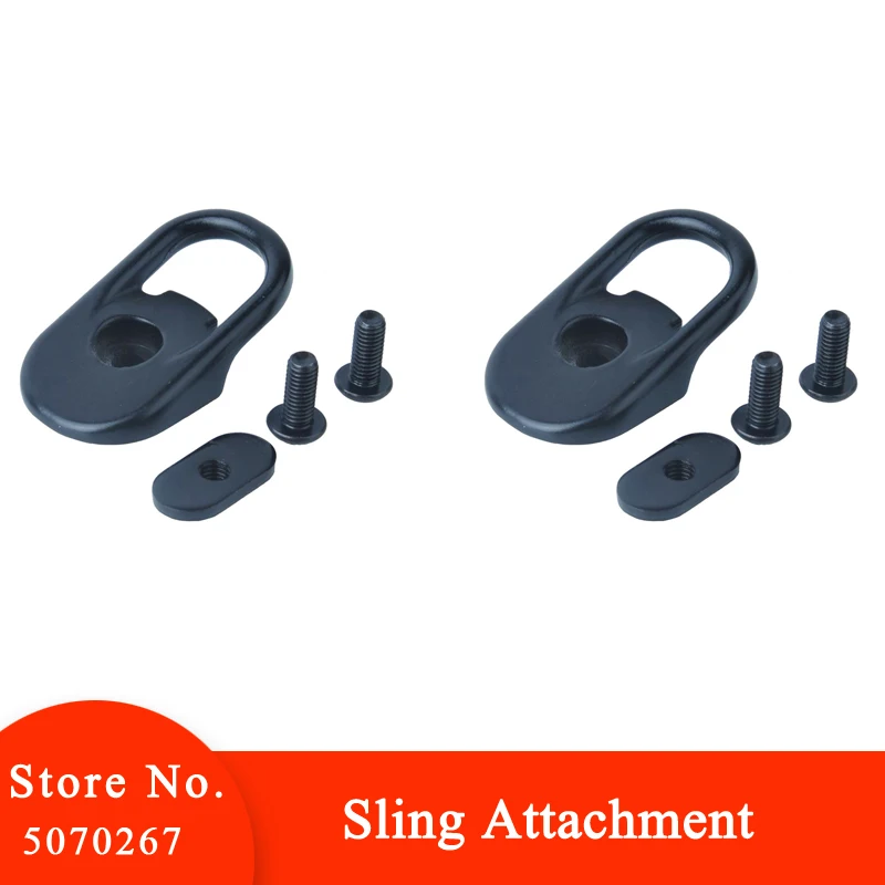 Element Choice Tactical Sling Attachment Point Clip-in System Handguard для MP Охотничьи аксессуары EX296 - Цвет: ex296--2PCS-bk