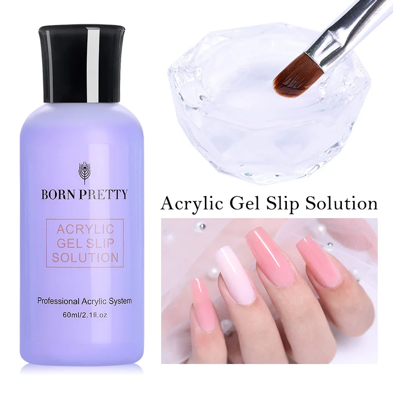 Гель лак BORN PRETTY 60 мл для ногтей раствор быстрого наращивания УФ гель акриловый