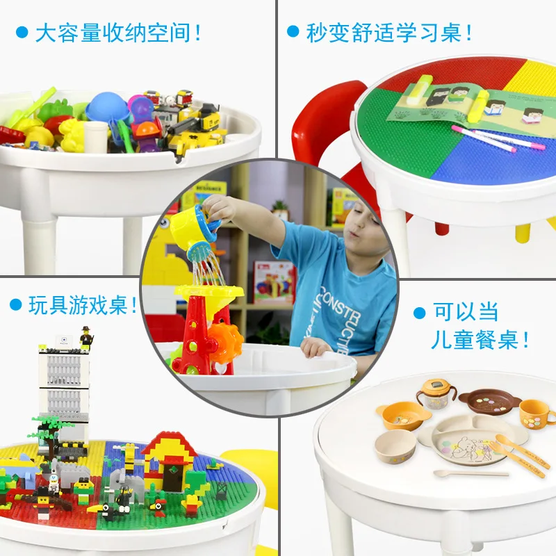 

Hot Sales Douyin Compatible Size Building Blocks Play Water Play Sand Inserted Building Blocks Parent And Child Game Multi-funct