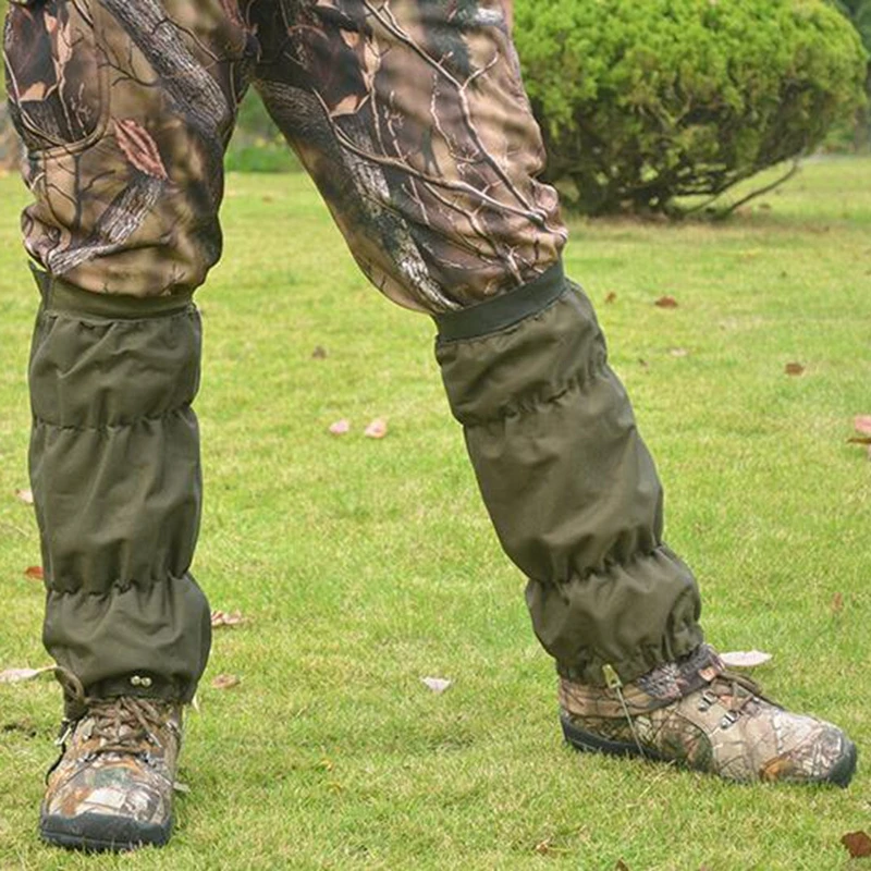 Tactical Waterproof Leg Gaiters For Hunting Climbing Hikking Snow Gaiters Legging Boots Shoes Cover Leg Sleeve Sports