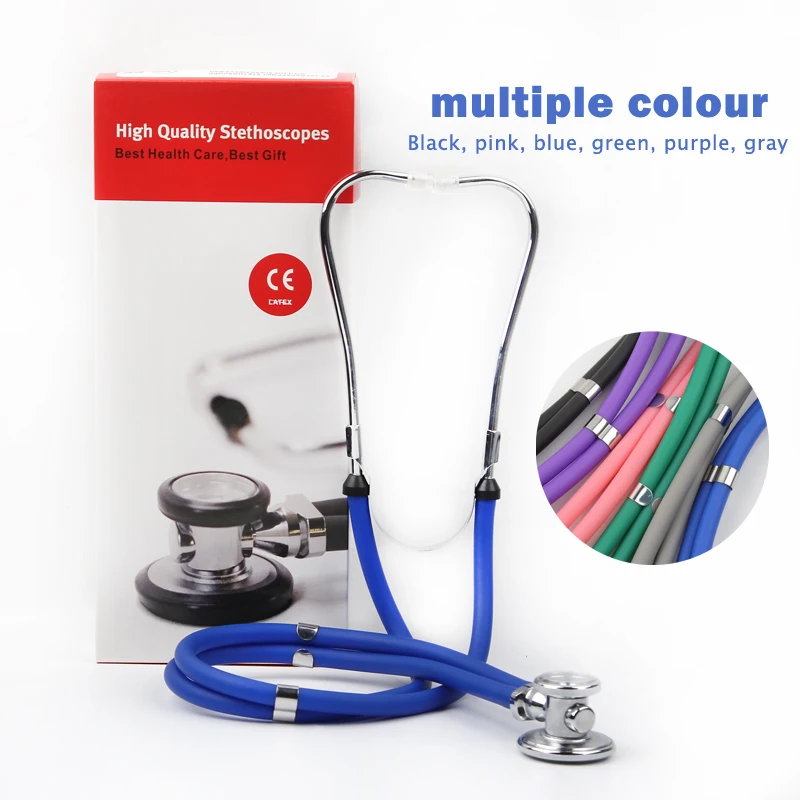 Многофункциональный стетоскоп с двойной трубкой профессиональный для
