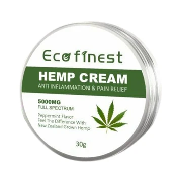 

Eco Finest Hemp Cream Anti-Inflammation and Pain Relief Max Strength 5000Mg and Acne Treatment