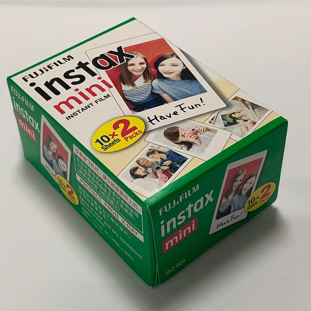 Пленка Fujifilm Instax Mini 10 20 30 40 50 60 100 листов 3 дюйма для FUJI Instant Photo camera mini 9 Polaroid Mini 9 8 7s 70 90
