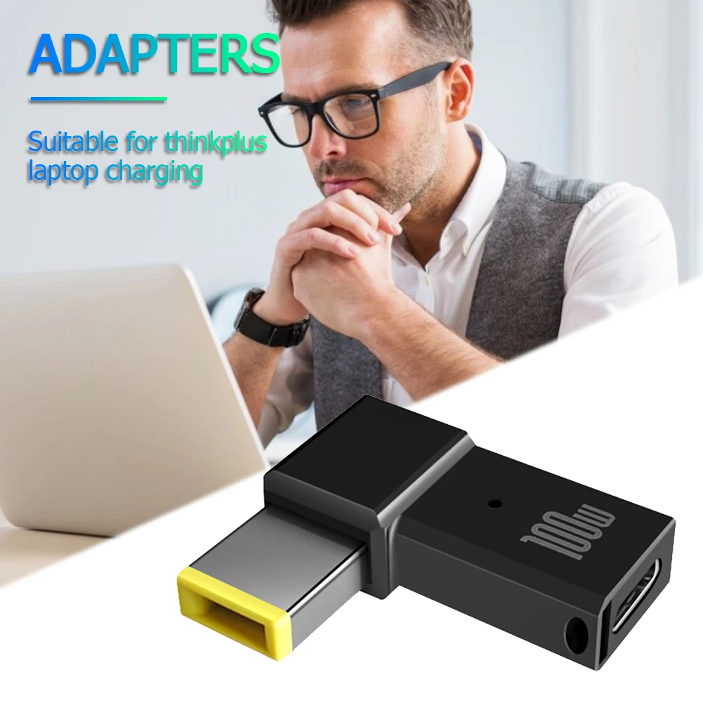 USB Type C Female to DC Male Converter - PD 100W Fast Charging Cable Power Adapter Connector for Lenovo ThinkPad Laptop PC Description Image.This Product Can Be Found With The Tag Names Computer Cables Connecting, Computer Peripherals, PC Hardware Cables Adapters, Usb