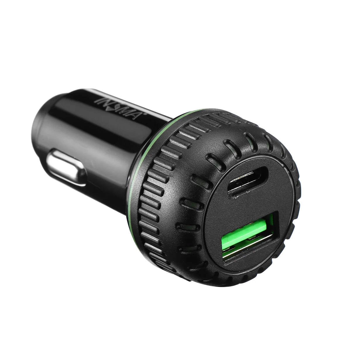 57W Car Charger INSMA 57 Вт двойной USB Quick Charge QC4.0 QC3.0+ type C PD3.0 автомобильное зарядное устройство для iPhone 11 Pro Max Xiaomi samsung Автомобильное быстрое зарядное устройство - Тип штекера: 57W Car Charger