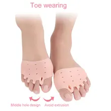 1 пара подушечек стельки для стопы подушечки для ног обувь на каблуках Нескользящая подушечка 5 отверстий MUG88