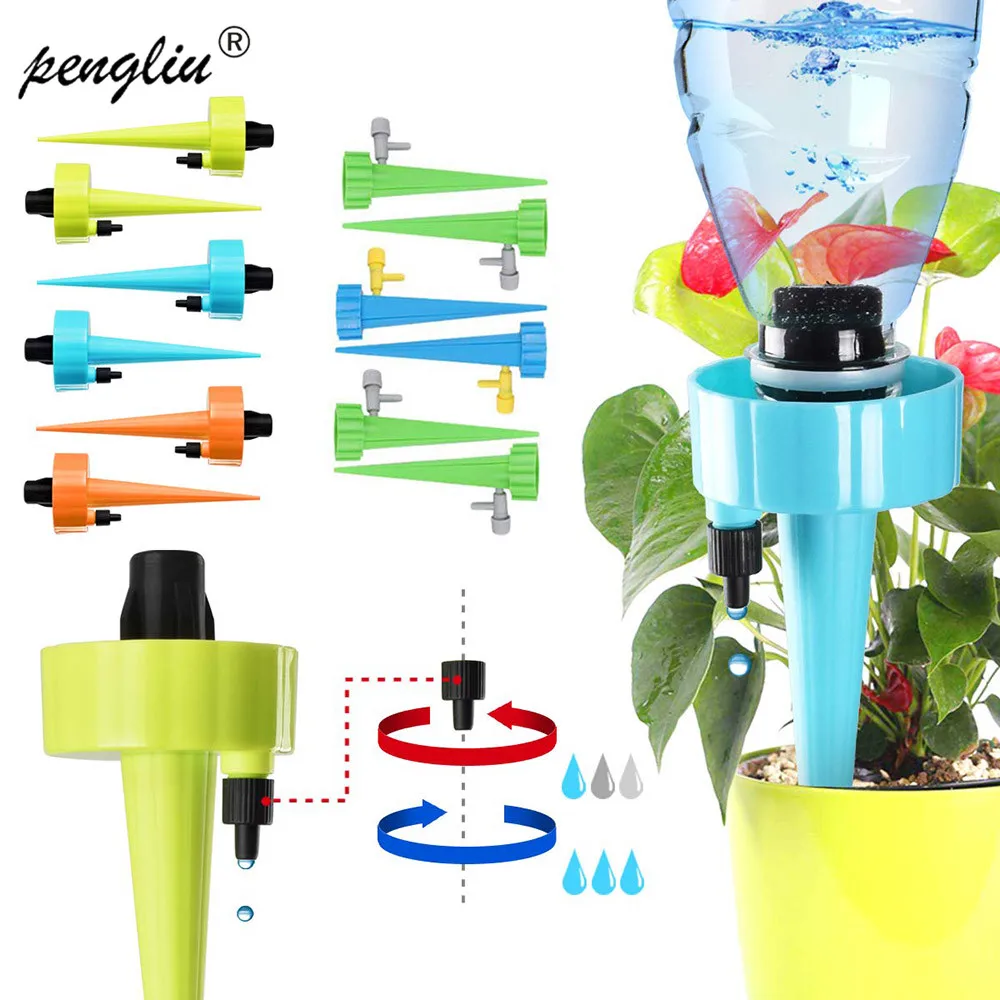 Automatic Irrigation Watering Spike for Plants Flower Indoor Garden Sprinkler Household Drip System Waterer | Дом и сад