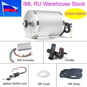 

Brushless Motor 72V 3000W 45A Electric Scooter Motor 4900RPM High Speed Hub Motor 48V 2000W Engine Go Kart ATV Electric Scooter