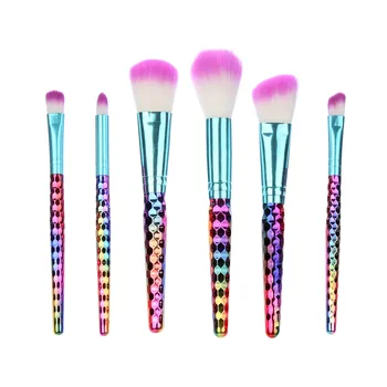 

6PCS Make Up Foundation Eyebrow Eyeliner Blush Cosmetic Concealer Brushes j805