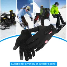 Теплые черные ПУ износостойкие перчатки для верховой езды с сенсорным экраном кожаные перчатки на молнии мужские мотоциклетные перчатки сохраняющие тепло водонепроницаемые