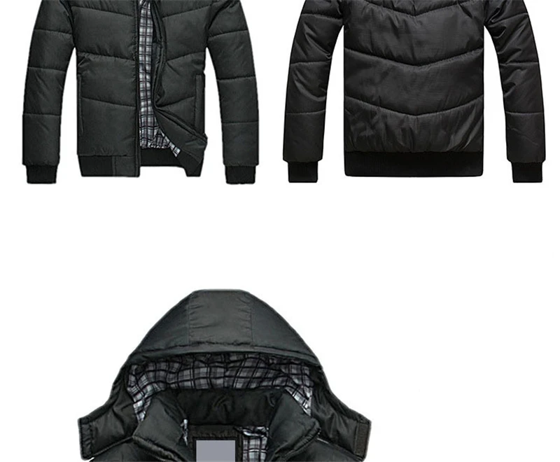 Hot New Jacket Men Autumn Winter Jacket Big Size M-4XL New Arrival Casual Slim Cotton Hooded Parkas Casaco Masculino,PL007