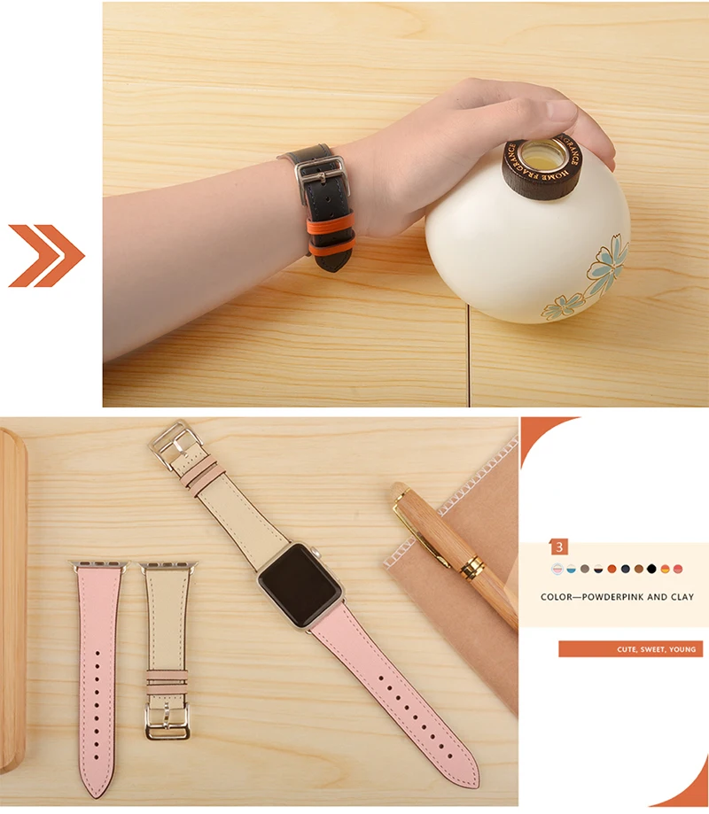 banda correia de substituição para apple watch 5 40mm 44mm